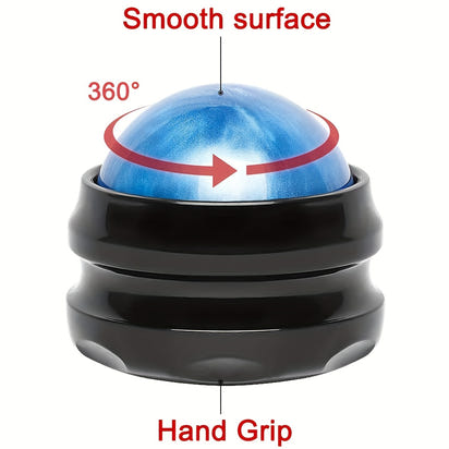 Roller Massage Ball, Self Massage Tool For Sore Muscles, Shoulders, Neck, Back, Foot, Body, Deep Tissue, Trigger Point, Muscle Knots, Yoga And Myofascial Release