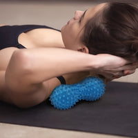 1pc PVC Massage Ball for Deep Tissue, Back, Foot, Full Body Muscle Therapy - Youth Yoga Ball for Training & Relaxation - Multi-Use Therapy Ball for Fitness & Wellness