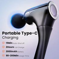 OEM Deep Tissue Electric Massager Professional Massage Guns Long Handle Premium Body Massage Gun