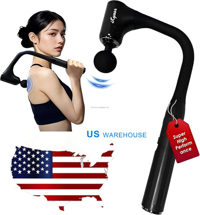 OEM Deep Tissue Electric Massager Professional Massage Guns Long Handle Premium Body Massage Gun