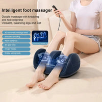 Extra Big Electric Foot Massager Hot Compress Shiatsu Kneading Leg Roller Kneading Calf Deep Relieve Fatigue Relaxation Muscle