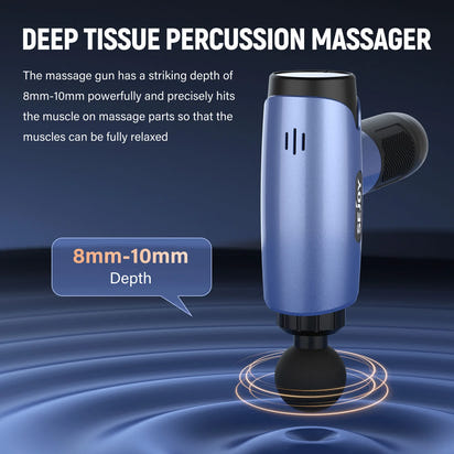 Sejoy 30 speeds Massage Gun Percussion Massager Fascia Gun Deep Tissue Muscle Vibrating Relax