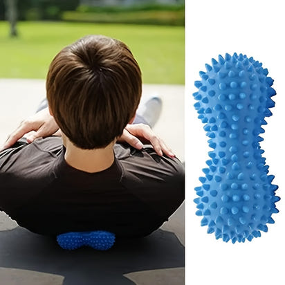 1pc PVC Massage Ball for Deep Tissue, Back, Foot, Full Body Muscle Therapy - Youth Yoga Ball for Training & Relaxation - Multi-Use Therapy Ball for Fitness & Wellness